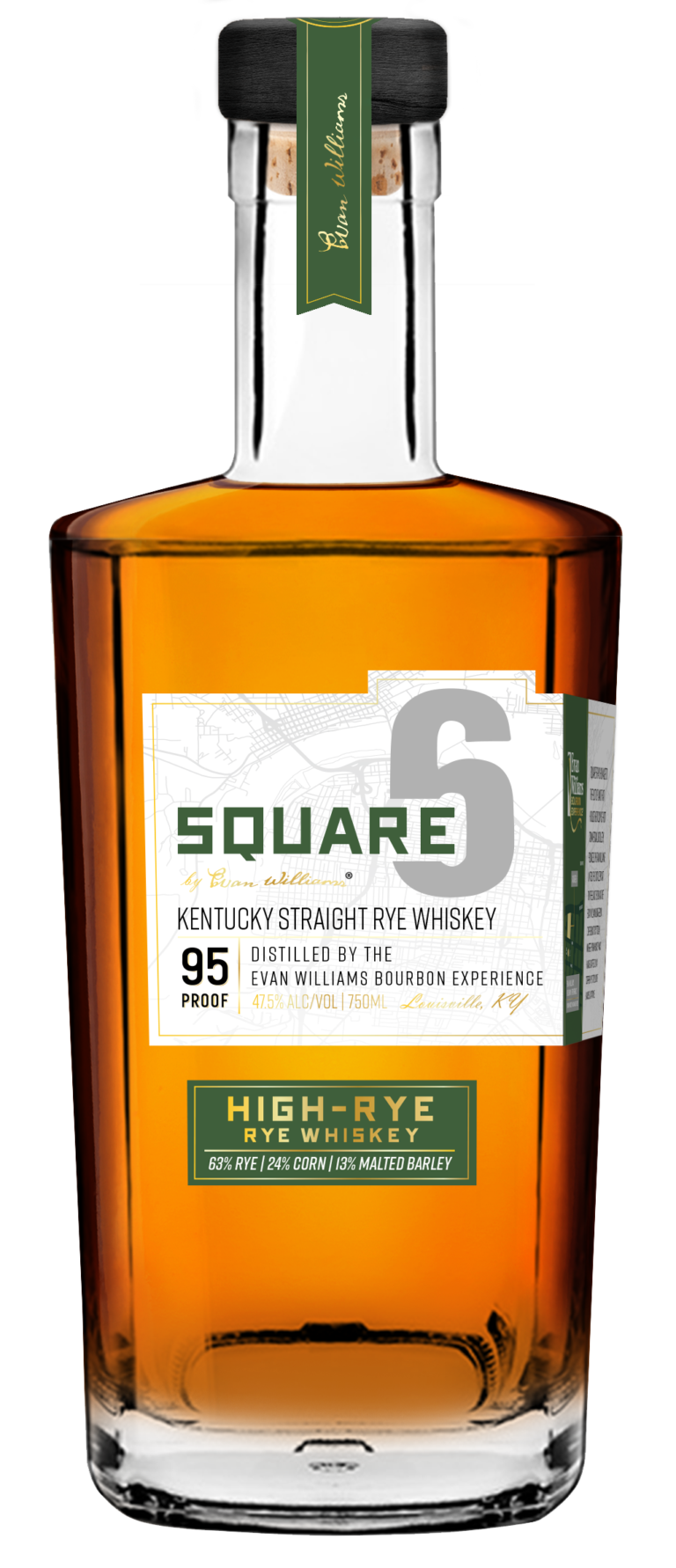 Square 6 High Rye Whiskey