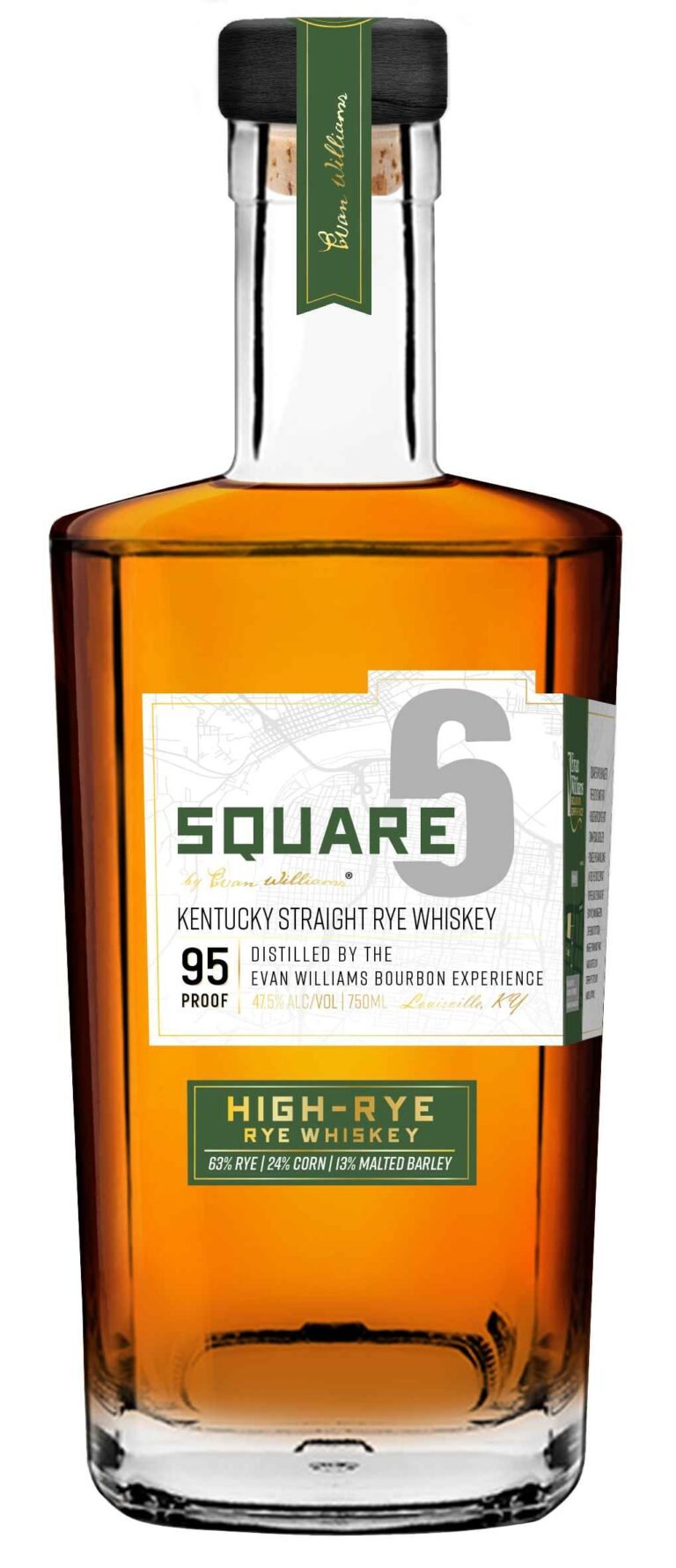 Square 6 High Rye Whiskey